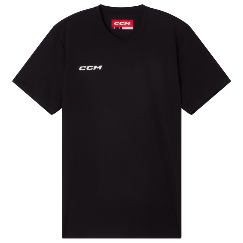 CCM Training Apparel CCM Lightweight Training Tee Senior Black