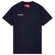 Load image into Gallery viewer, CCM Training Apparel CCM Lightweight Training Tee Senior Navy
