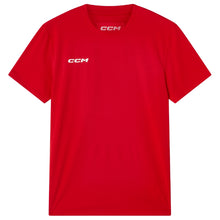 Load image into Gallery viewer, CCM Training Apparel CCM Lightweight Training Tee Senior Red
