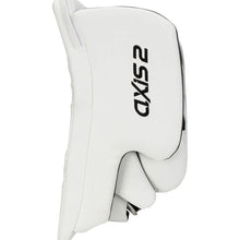 Load image into Gallery viewer, side thumb pad view white CCM Axis 2 Ice Hockey Goal Blocker - Senior
