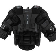 Load image into Gallery viewer, back protection view blackCCM S23 Extreme Flex E6.5 Ice Hockey Goalie Chest Protector - Junior
