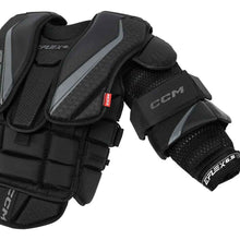 Load image into Gallery viewer, side view of arm and chest CCM S23 Extreme Flex E6.5 Ice Hockey Goalie Chest Protector - Junior
