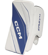 Load image into Gallery viewer, blocker view white and blue CCM S23 Extreme Flex E6.9 Ice Hockey Goalie Blocker - Intermediate
