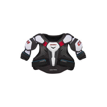 Load image into Gallery viewer, front view red white CCM S23 Jetspeed Control Ice Hockey Shoulder Pads
