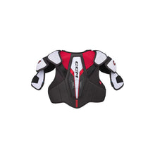 Load image into Gallery viewer, rear protection red white CCM S23 Jetspeed Control Ice Hockey Shoulder Pads
