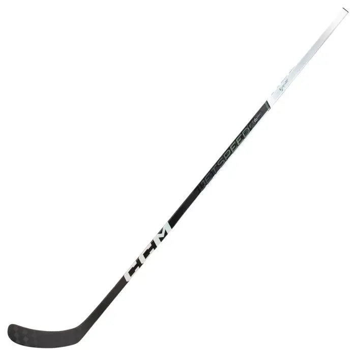 full view chrome CCM Jetspeed FT6 Pro Senior Hockey Stick
