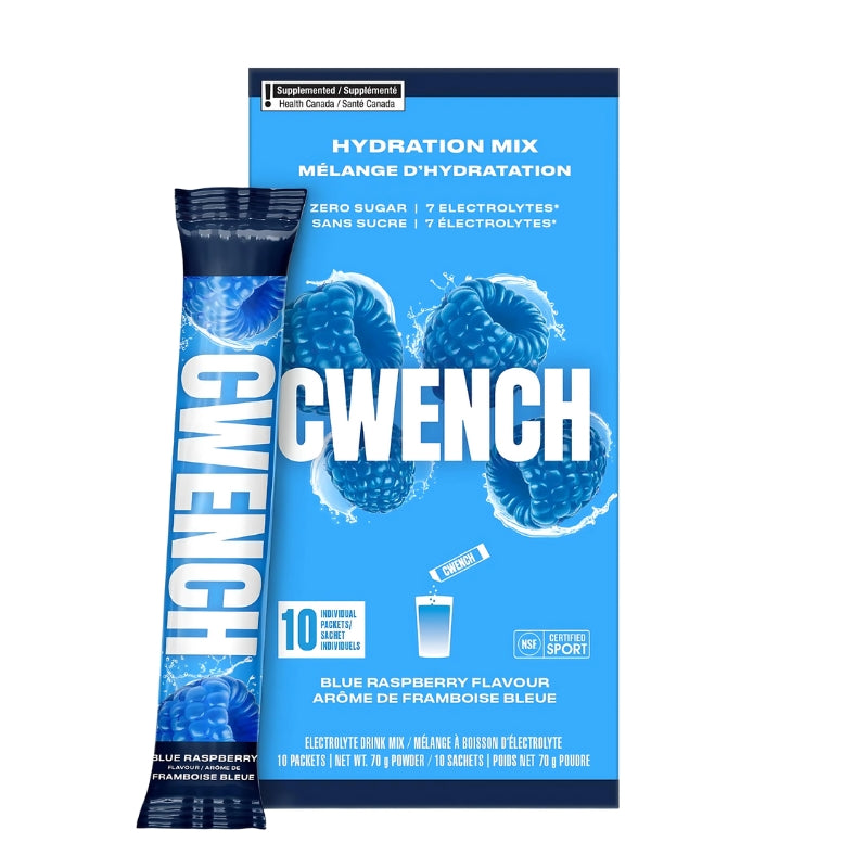 CWENCH Sports Drinks CWENCH Blue Raspberry Hydration Mix Box 10ct