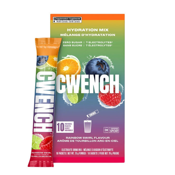 CWENCH Sports Drinks CWENCH Rainbow Swirl Hydration Mix Box 10ct