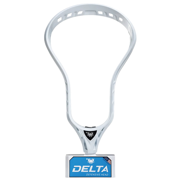 ECD Lacrosse Heads ECD Delta Unstrung Lacrosse Head White