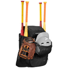 Load image into Gallery viewer, Easton Baseball Backpacks Easton Walk-Off Ethos WOETHOSBP Black Charcoal Columbia Blue Red Royal Pink/Navy/Mint (closed)
