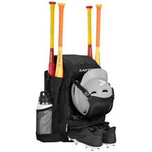Load image into Gallery viewer, Easton Baseball Backpacks Easton Walk-Off Ethos WOETHOSBP Black Charcoal Columbia Blue Red Royal Pink/Navy/Mint (full)
