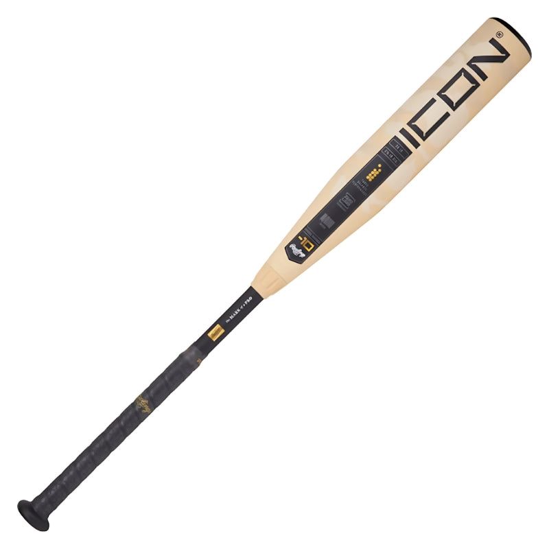 Rawlings Youth 1-Piece Balance Alloy Baseball Bat - 2 5/8" Barrel, 10 USA Certified, 29" Length