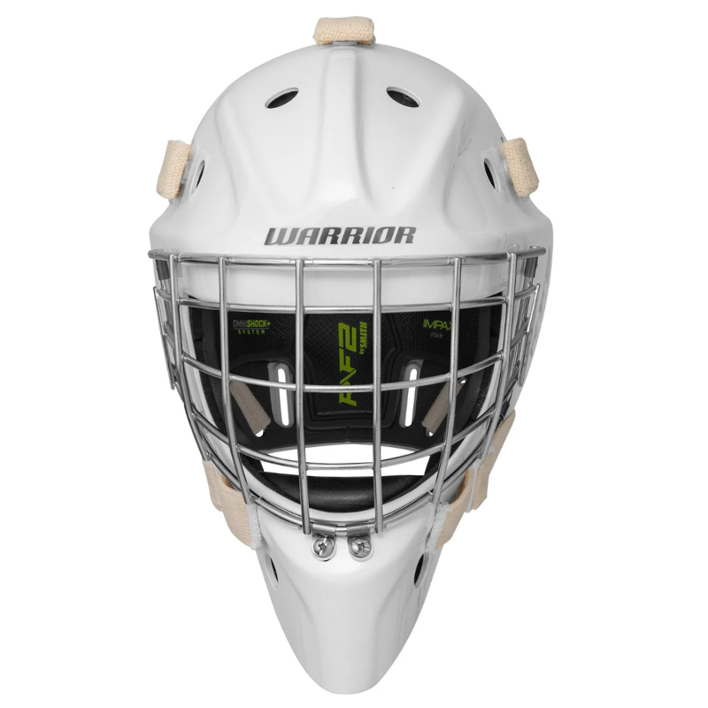 Warrior R/F2 E+ Certified Square Bar Goalie Mask - Junior (2023)