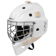 Load image into Gallery viewer, Warrior R/F2 E+ Certified Square Bar Goalie Mask - Junior (2023)
