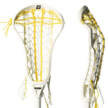 Load image into Gallery viewer, Gait Lacrosse Sticks Gait Draw Middie Complete Lacrosse Stick Women`s White Yellow
