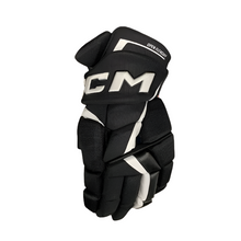Load image into Gallery viewer, CCM Jetspeed FT6 Pro Hockey Gloves Senior 2023 black/white back of left glove
