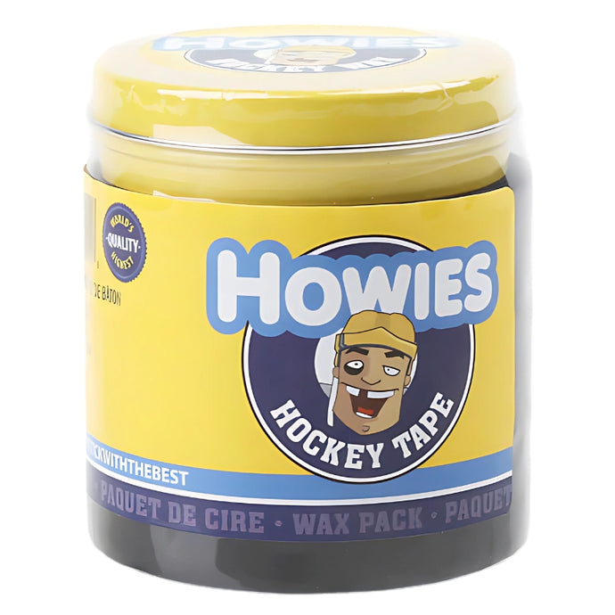 Howies Hockey Accessories Howies 1inch x 20yd Hockey Stick Wax 3-Pack Black