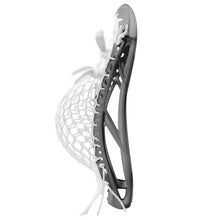 Load image into Gallery viewer, Maverik Lacrosse Heads Maverik Optik Force Strung Lacrosse Head Gray Side View
