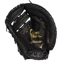 Load image into Gallery viewer, Mizuno Baseball First Base Glove Mizuno GXF102 Prospect Series 12.5&quot; Youth black front (palm) pointing up
