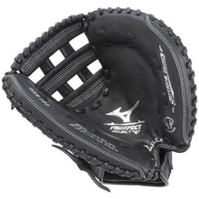 Load image into Gallery viewer, Mizuno Softball Catcher's Mitts Mizuno Prospect 32.5-inch (2026) Youth Black 312591 Right-hand throw 889961151774
