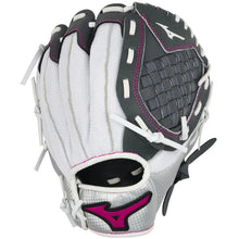 Load image into Gallery viewer, Mizuno Softball Glove Mizuno Prospect Finch 10" (2026) Youth White/Gray 313355
