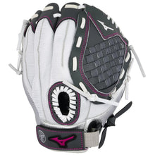 Load image into Gallery viewer, Mizuno Softball Glove Mizuno Prospect Finch 11" (2026) Youth White/Gray 313356
