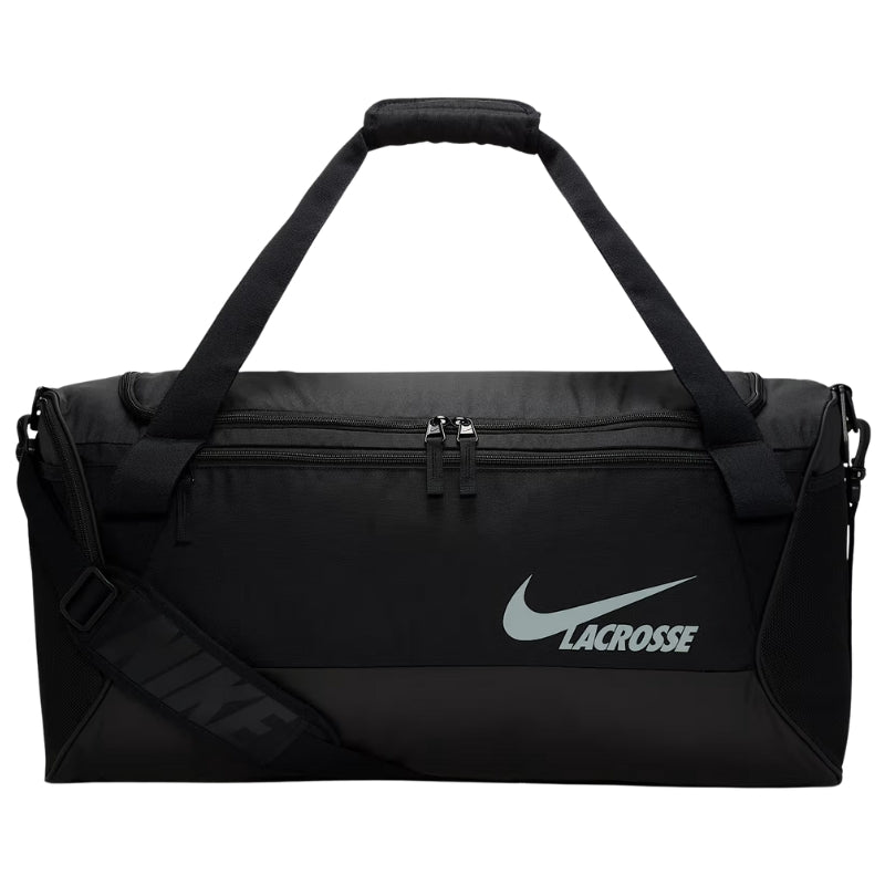 Nike Lacrosse Gear Nike Dodge Lacrosse Duffle Bag Black