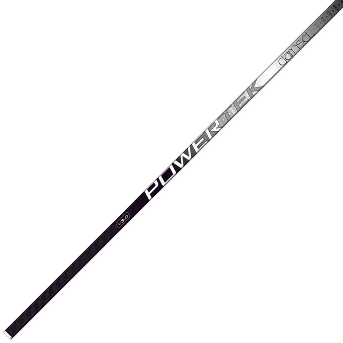Powertek Ringette Powertek V3.0 Damsel Ringette Stick With Grip Senior Black
