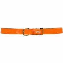 Load image into Gallery viewer, Rawlings Baseball Accessories Rawlings Adjustable Elastic Baseball Belt Orange BLT

