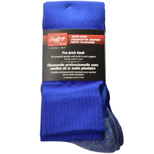 Load image into Gallery viewer, Rawlings Baseball Accessories Rawlings Pro Arch Baseball Socks 2 Pack Royal
