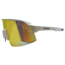 Load image into Gallery viewer, Rawlings Baseball Accessories Rawlings Shield White-Orange Sunglasses Youth R10264YWO
