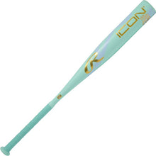 Load image into Gallery viewer, Rawlings Baseball Bats Rawlings Icon 'The Chosen One' -10 USA (2026) Youth 18-21oz Teal RUS6IC10
