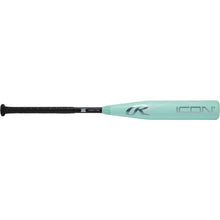 Load image into Gallery viewer, Rawlings Baseball Bats Rawlings Icon USA -10 (2026) Youth 17-21oz Teal/Black RUS6I10
