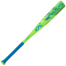 Load image into Gallery viewer, Rawlings Baseball Bats Rawlings Raptor 2 1/4-inch (-12) T-Ball (2026) Youth 24-26" 12-14oz Neon Green/Blue RTB6R12
