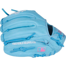 Load image into Gallery viewer, Rawlings Baseball Gloves Rawlings Heart of the Hide 11.5-inch Columbia Blue Infield Adult Blue/Pink side PROR314-2CBCB
