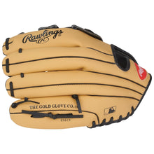 Load image into Gallery viewer, Rawlings Baseball Gloves Rawlings Players Series 11.5 inch Baseball Glove Youth Camel Black
