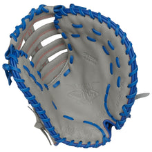 Load image into Gallery viewer, Rawlings Baseball Gloves Rawlings Select Pro Lite Freddie Freeman 11.5 inch First Base Mitt Youth Gray Blue
