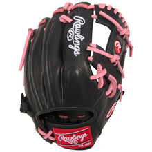 Load image into Gallery viewer, Rawlings Baseball Infield Gloves Rawlings R9 ContoUR 11.25" (2026) Youth R91125U-2BP Black/Pink Right-hand throw RHT
