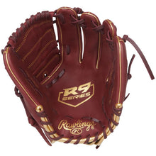 Load image into Gallery viewer, Rawlings Baseball Infield/Pitcher's Gloves Rawlings R9 12" (2026) Adult Youth R9206-9SH Sherry Brown
