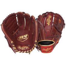 Load image into Gallery viewer, Rawlings Baseball Infield/Pitcher's Gloves Rawlings R9 12" (2026) Adult Youth R9206-9SH Sherry Right-hand throw Left-hand throw
