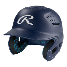 Load image into Gallery viewer, Rawlings Baseball Protective Gear Rawlings RX2 Series Matte Batting Helmet Junior 2026 Navy
