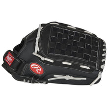 Load image into Gallery viewer, Rawlings Baseball and Softball Fielding Gloves Rawlings RSB Series 14" Outfield Slo-pitch Softball (2026) Adult RSB140GB Black/Gray Right-hand throw
