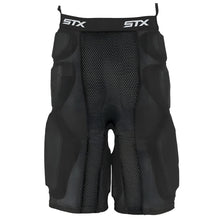 Load image into Gallery viewer, STX Lacrosse Goalie Pants STX Deluxe Intermediate Black back
