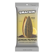 Load image into Gallery viewer, Smackin Snacks Smackin Flavoured Sunflower Seeds Pack Lemon Pepper
