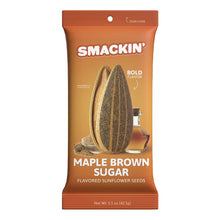 Load image into Gallery viewer, Smackin Snacks Smackin Flavoured Sunflower Seeds Pack Male Brown Sugar
