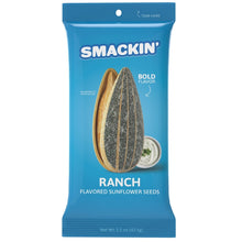 Load image into Gallery viewer, Smackin Snacks Smackin Flavoured Sunflower Seeds Pack Ranch
