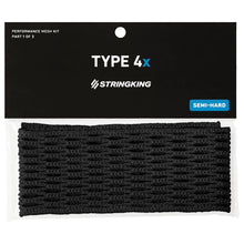 Load image into Gallery viewer, StringKing Lacrosse Accessories StringKing Type 4x Lacrosse Mesh Black
