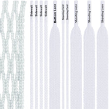 Load image into Gallery viewer, StringKing Lacrosse Accessories StringKing Type 5X Lacrosse Mesh Kit White
