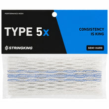 Load image into Gallery viewer, StringKing Lacrosse Accessories StringKing Type 5X Semi-Hard Lacrosse Mesh White Carolina
