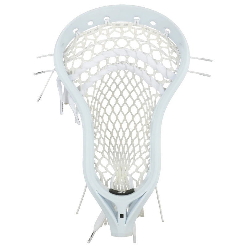 StringKing Lacrosse Heads StringKing Legend Strung Lacrosse Head Intermediate White